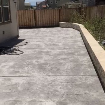 Golden Bay Landscaping - a concrete patio being installed - Landscaping Near Me Golden Bay Landscaping - a concrete patio being installed - Landscaping Near Me