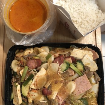 K-Noodle - Korean Spicy Army Stew (takeout) - Korean Near Me - Burlingame, California K-Noodle - Korean Spicy Army Stew (takeout) - Korean Near Me - Burlingame, California