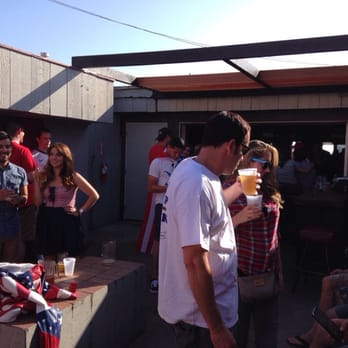 The Deck - Back patio. - Wine Bars Near Me - Hermosa Beach, California