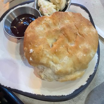 Egg Harbor Cafe - Biscuit with jam and honey butter - Breakfast & Brunch Near Me - Alpharetta, Georgia