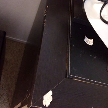 Apple Moving - Chipped desk, stripped paint.. Just one of the damages - Movers Near Me - San Antonio, Texas Apple Moving - Chipped desk, stripped paint.. Just one of the damages - Movers Near Me - San Antonio, Texas