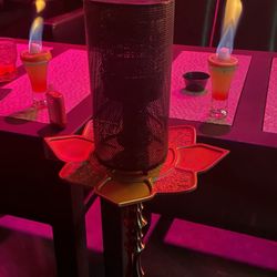 Luna Lounge - Our hookah and Luna flaming shots.