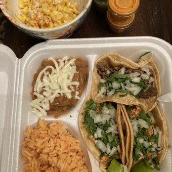 Ventura’s Taco - 1 steak, 1 pork, and 1 chicken taco. Elote. - Food Trucks Near Me - Milwaukee, Wisconsin Ventura’s Taco - 1 steak, 1 pork, and 1 chicken taco. Elote. - Food Trucks Near Me - Milwaukee, Wisconsin