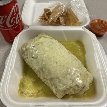 Tom's Grill - Wet Burrito (carne asada) - Food Trucks Near Me - Los Angeles, California Tom's Grill - Wet Burrito (carne asada) - Food Trucks Near Me - Los Angeles, California