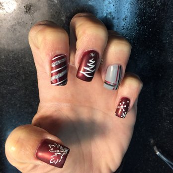 Rockstar Nails - Christmas nails - Nail Salons Near Me - Warsaw, Indiana