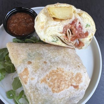 Everyday Eatery - Bacon Breakfast Burrito - Cafes Near Me - Irvine, California