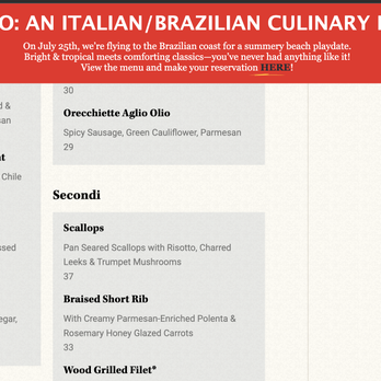 Luca - The phrasing seems like you can only make reservations for the special promotion? - Italian Near Me - Denver, Colorado Luca - The phrasing seems like you can only make reservations for the special promotion? - Italian Near Me - Denver, Colorado