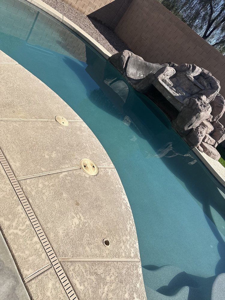 Slide of White Water Pool Care & Repair