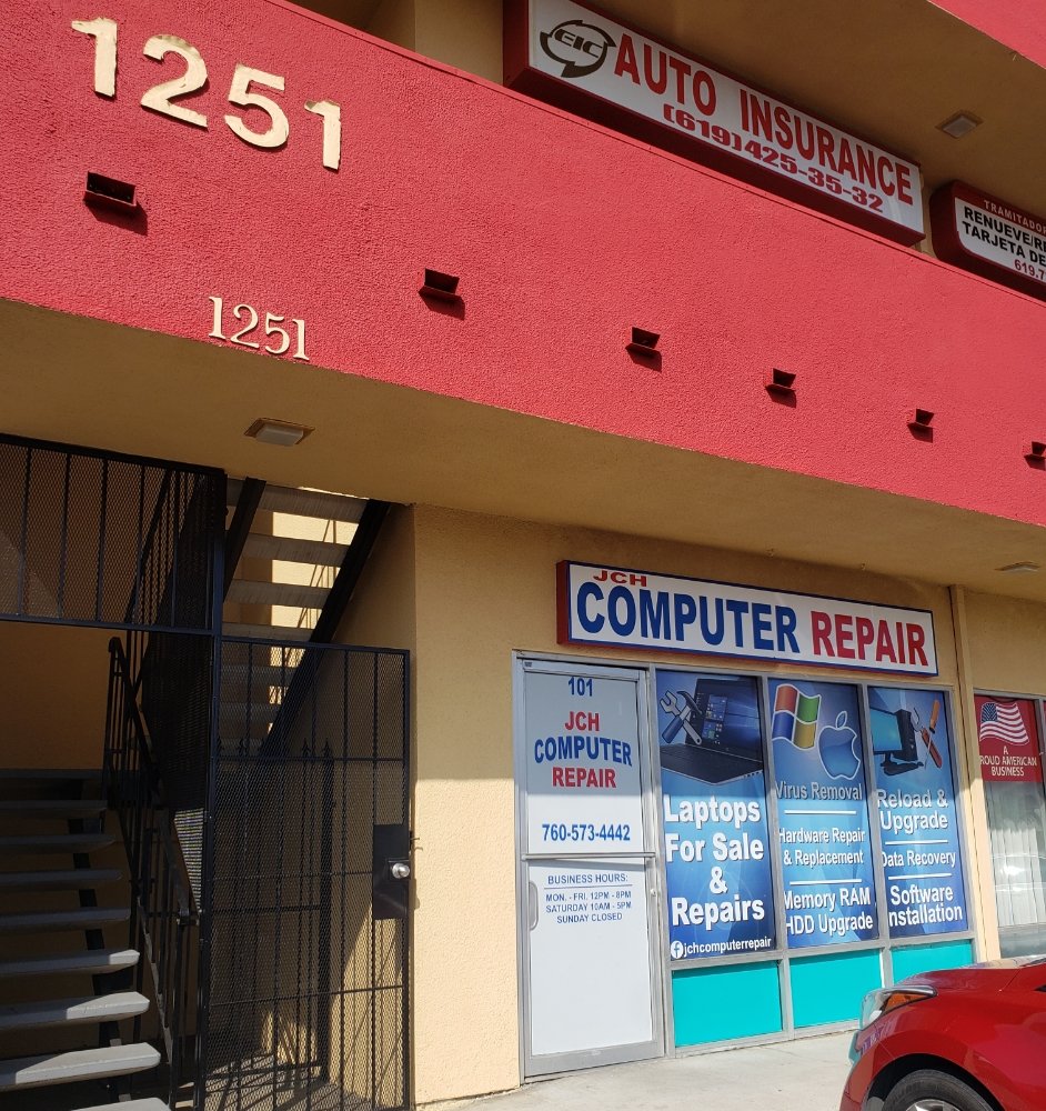 JCH COMPUTER REPAIR Updated August 2024 1251 Third Ave, Chula Vista