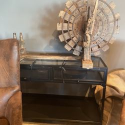 Carmela Coffee - Westlake - Some sort of wheel. Maybe for sewing.