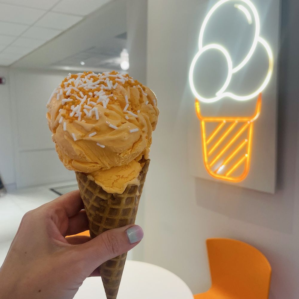 UT Creamery - The Big Orange and yes, that's a single scoop!!! - Ice Cream & Frozen Yogurt Near Me - Knoxville, Tennessee UT Creamery - The Big Orange and yes, that's a single scoop!!! - Ice Cream & Frozen Yogurt Near Me - Knoxville, Tennessee