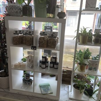 Aurora Grace - Shelf of granola and jarred candies. - Chocolatiers & Shops Near Me - Philadelphia, Pennsylvania