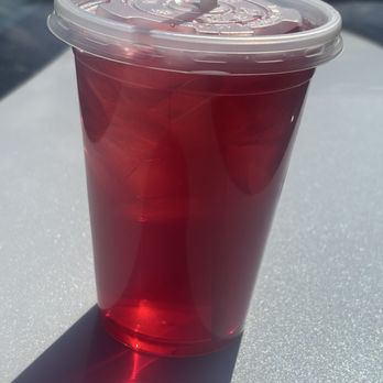The Ark Cafe - Hibiscus iced tea - Cafes Near Me - Edmonton, Alberta
