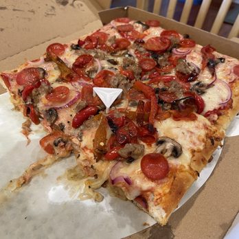 Slice House by Tony Gemignani - Slice House Sicilian Little Italy- one slice is a meal for a big man - Pizza Near Me - Thousand Oaks, California