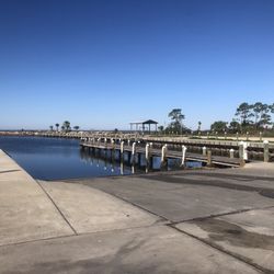 Frank Pate Jr. Park - Extra wide boat launch with fish cleaning station