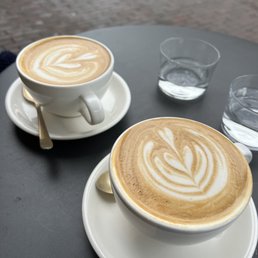 Oat milk lattes