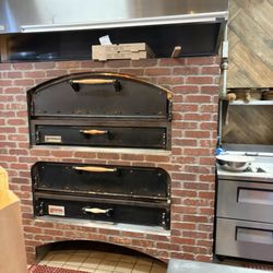 Brick oven pizza