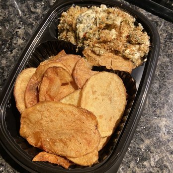 KP’s Kitchen - Spinach Artichoke Dip (takeout) - New American Near Me - Houston, Texas
