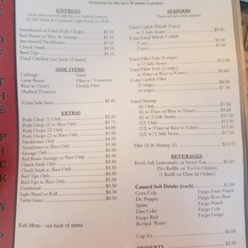Cat Daddy's Cafe - Monday's Menu - Southern Near Me - Shreveport, Louisiana