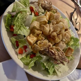 BB's - Caesar with Crispy calamari - New American Near Me - Jacksonville, Florida