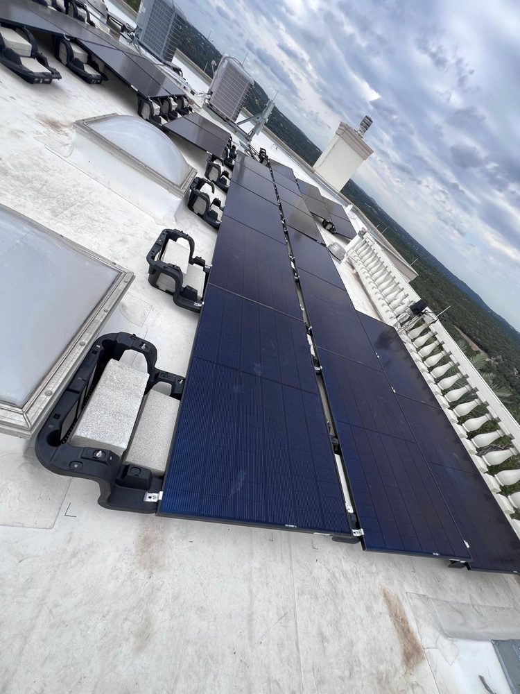 Slide of Sustainable Roofing and Solar