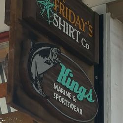 Joe Fridays Shirt Company - Signage (9/30/20)