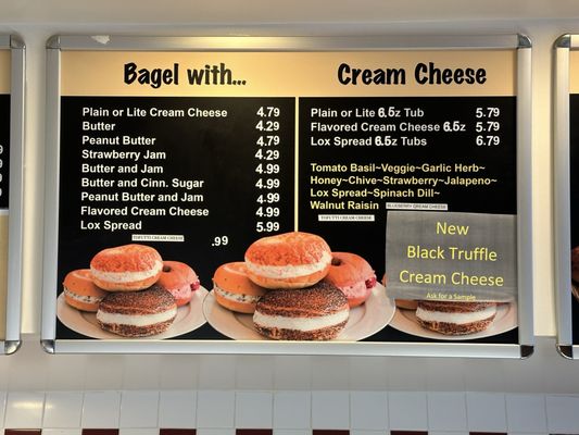 Menu photo 1 The Posh Bagel Los Altos, CA