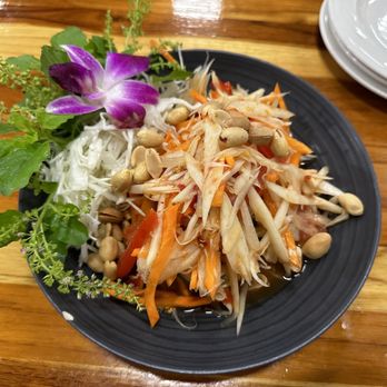 Thai Rice - 2. Thai Papaya Salad - Thai Near Me - Pensacola, Florida Thai Rice - 2. Thai Papaya Salad - Thai Near Me - Pensacola, Florida
