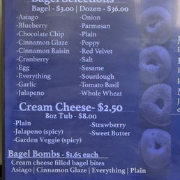 Bagel selection