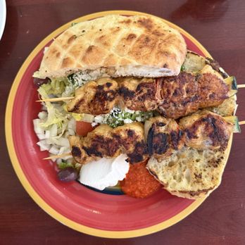 Euro Grill - Chicken skewers - Mediterranean Near Me - Santa Clara, California