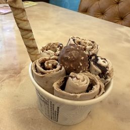 Ferraro roll over ice cream Ferraro roll over ice cream