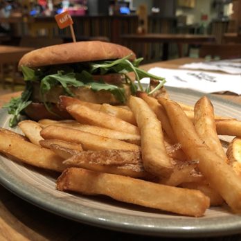 Nando's Peri-Peri - My best friends veggie burger and fries - Chicken Shop Near Me - Chicago, Illinois Nando's Peri-Peri - My best friends veggie burger and fries - Chicken Shop Near Me - Chicago, Illinois