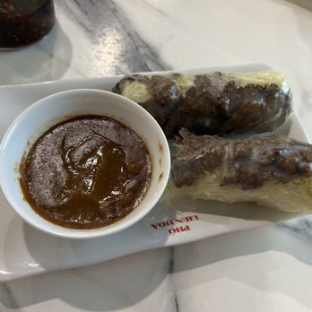 Pho Lien Hoa 3 - S Western - Beef spring rolls and peanut sauce--a must have! - Vietnamese Near Me - Oklahoma City, Oklahoma Pho Lien Hoa 3 - S Western - Beef spring rolls and peanut sauce--a must have! - Vietnamese Near Me - Oklahoma City, Oklahoma