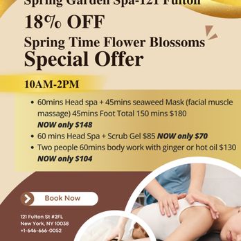 Spring Garden Spa - Massage Near Me - New York, New York Spring Garden Spa - Massage Near Me - New York, New York