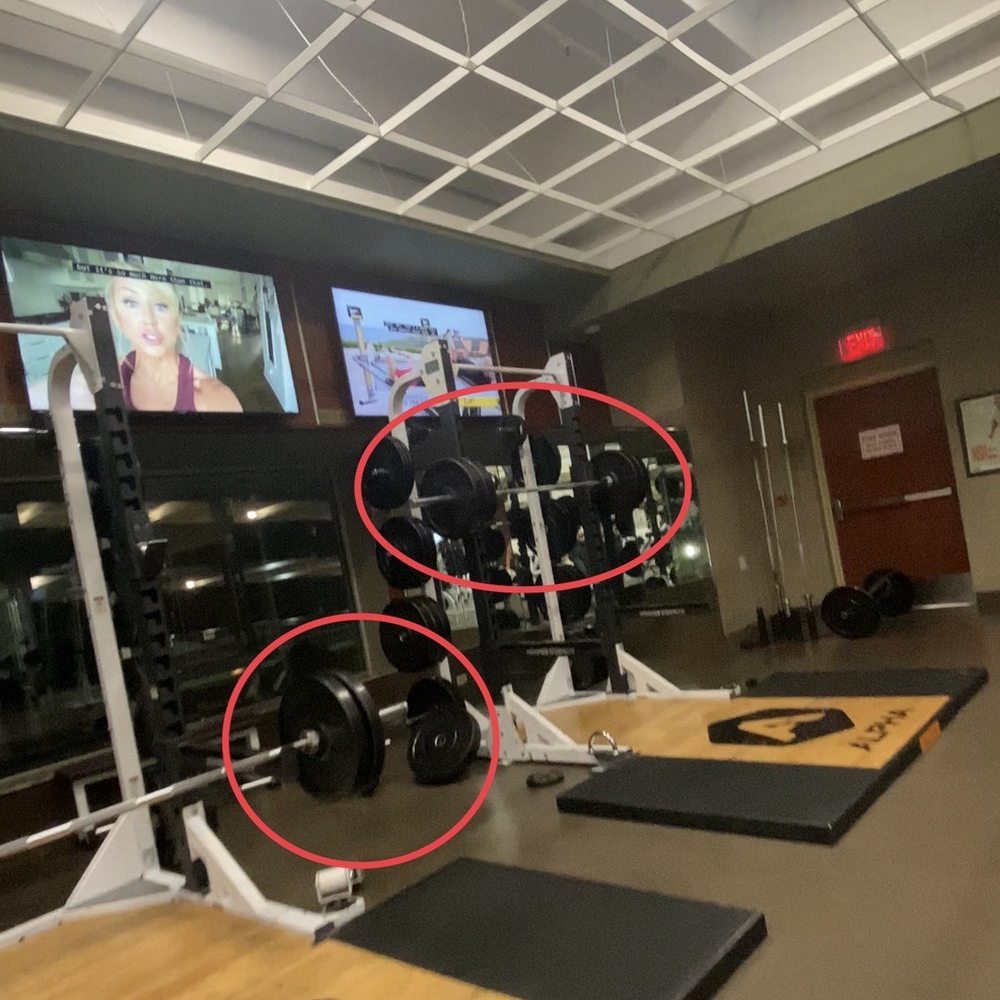 Not racked Not racked