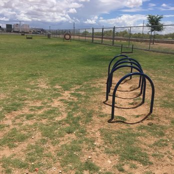 Pebble Hills Dog Park - Obstacles for training pups - Dog Parks Near Me - El Paso, Texas