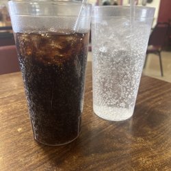 Mariscos El Rey - A couple small sodas......32oz