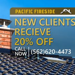 Pacific Fireside - New Clients Receive 20% OFF!
