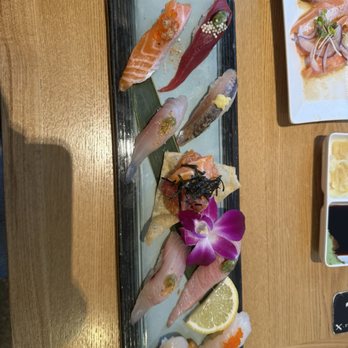 X-Fish - Omakase 9 piece - Sushi Bars Near Me - Brea, California X-Fish - Omakase 9 piece - Sushi Bars Near Me - Brea, California