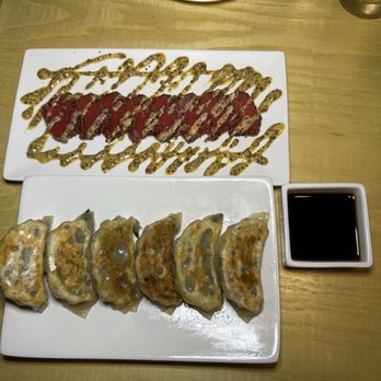 Ramen Misoya - Black Pepper Tuna Pork Gyoza - Ramen Near Me - New York, New York Ramen Misoya - Black Pepper Tuna Pork Gyoza - Ramen Near Me - New York, New York