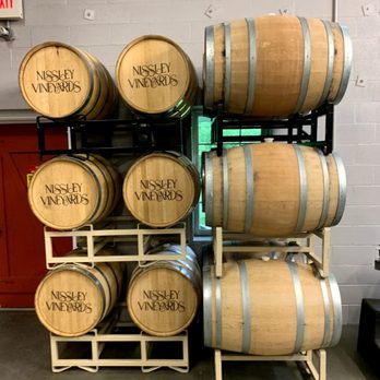 Nissley Vineyards & Winery - stacked barrels - Wineries Near Me - Bainbridge, Pennsylvania Nissley Vineyards & Winery - stacked barrels - Wineries Near Me - Bainbridge, Pennsylvania