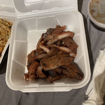 Bao's Cafe - A close-up of the pork. - Chinese Near Me - Spring, Texas