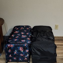 Vera Bradley - These are the extra large bags that I purchased from Vera Bradley in Leawood, KS, to be able to get all my goodies home.