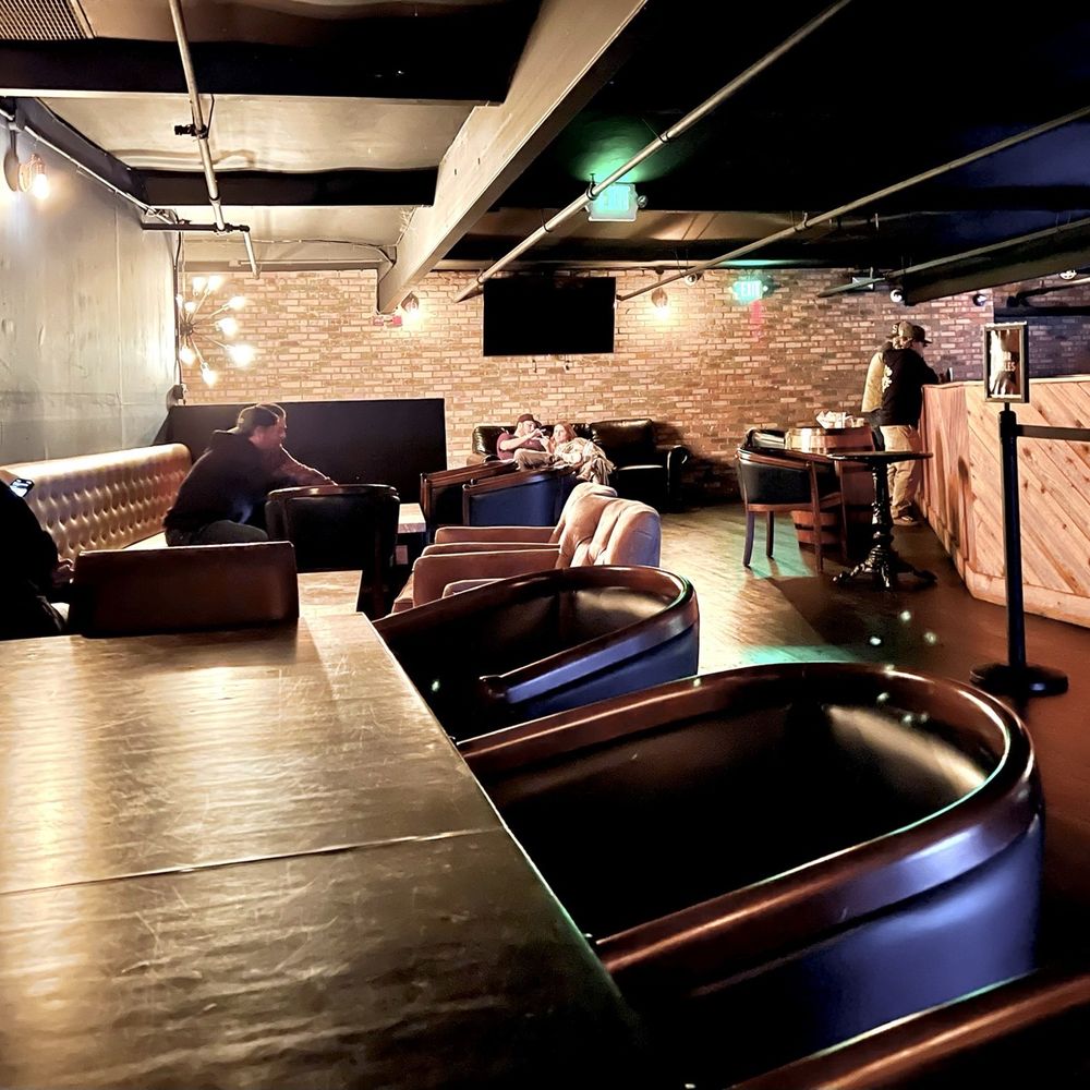 Observatory - Balcony area. There are a few large tables with leather chairs near the bar. - Music Venues Near Me - Santa Ana, California Observatory - Balcony area. There are a few large tables with leather chairs near the bar. - Music Venues Near Me - Santa Ana, California