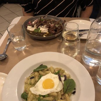 Ellie's - Carbonara and lamb rack - Italian Near Me - Long Beach, California Ellie's - Carbonara and lamb rack - Italian Near Me - Long Beach, California