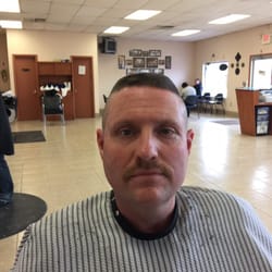 Ralph & Angelas Barbershop & Salon - Men's flat top with skin fade