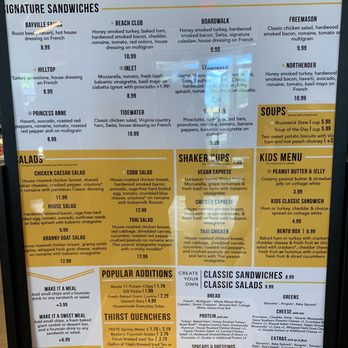 TASTE - Food menu - Sandwiches Near Me - Norfolk, Virginia