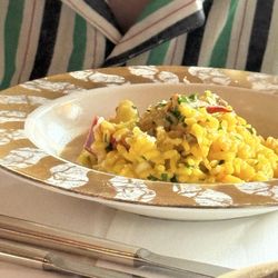 The Old Inn On the Green - Lobster risotto