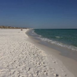 The beach