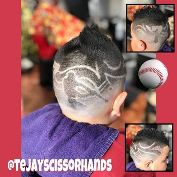 Scissorhand Design Studio - Knocking another one out the park. Tejay Scissorhands creating art on another satisfied client. Make your appointment with him today. - Hair Salons Near Me - Northglenn, Colorado